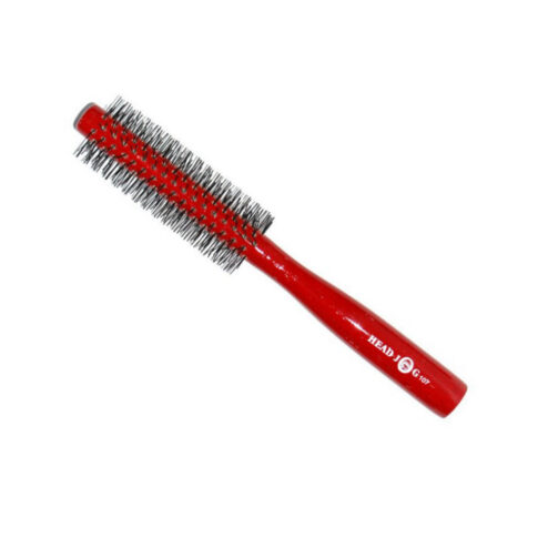 Head Jog 107 Red Lacquer Wooden Radial Brush