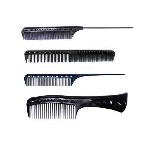 YS PARK Black 4 Comb Set