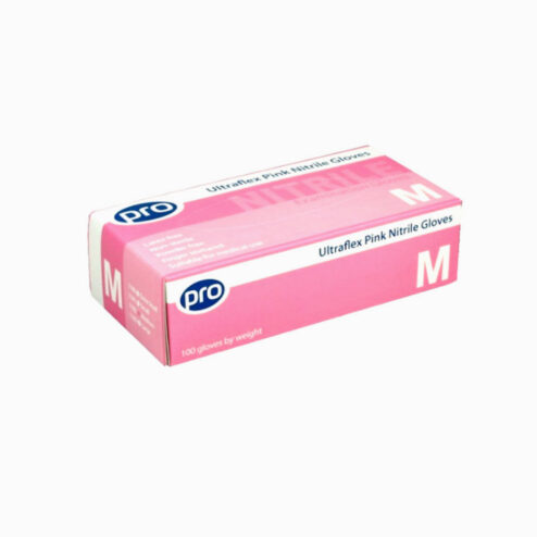 Pro UltraFlex Pink Nitrile Gloves