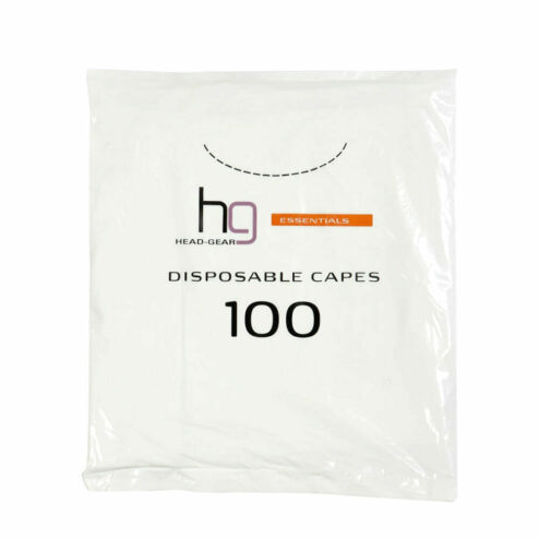 Head Gear White Disposable Capes Pack 100