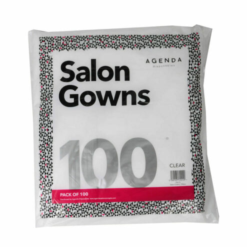 Agenda Disposable Clear Gowns 100 Pack