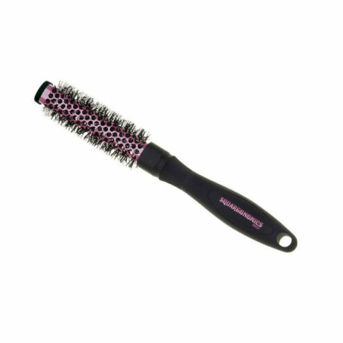 Deman Squargonomic Pink 20mm Square Barrel Brushes