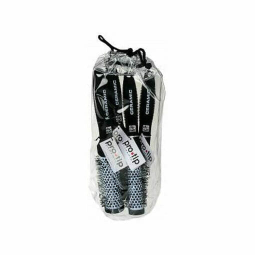 Pro Tip Ceramic Hot Curling Brush Set
