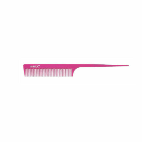 Sibel Pink Pom Hairdressing Combs