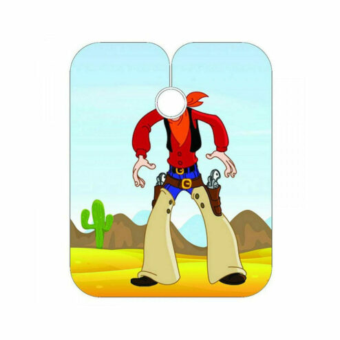 Sibel Cowboy Kids Hairdressing Cape