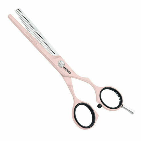 JAGUAR Pastel Plus Rose Offset Thinning Scissors