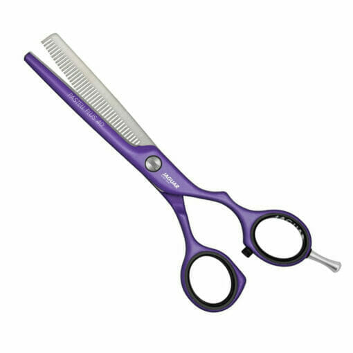 JAGUAR Pastel Plus Viola Offset Thinning Scissors