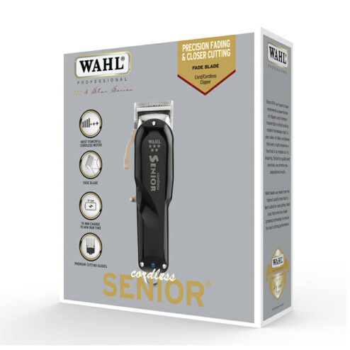 Wahl 5 Star Cobalt Senior Clipper Barbers Complete Kit