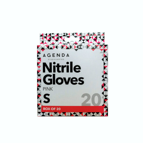 Agenda Nitrile Gloves Ultraflex Pink Pack 20