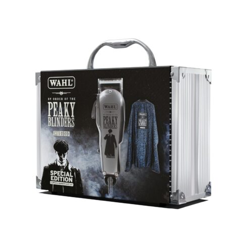 Wahl Peaky Blinders Limited edition Clipper set in metal case packaging