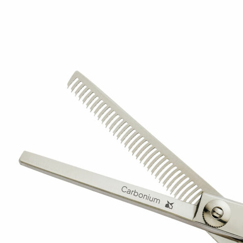 Alternative view of Leader Carbonium Thinning Scissors