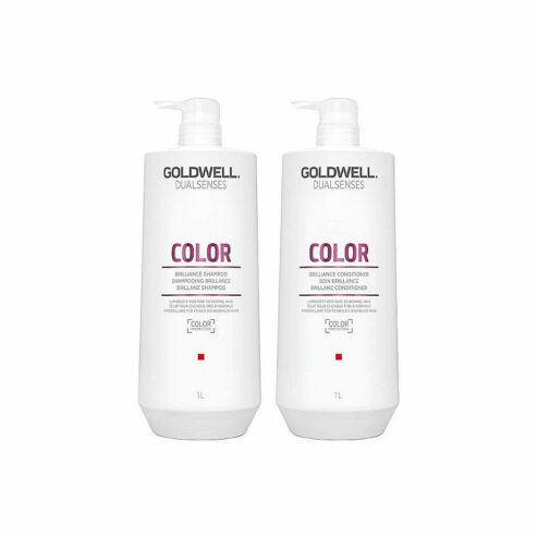 Goldwell Dualsenses Color Brilliance Shampoo & Conditioner 1000ML
