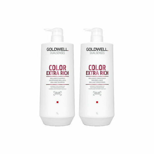 Goldwell Dualsenses Color Extra Rich Shampoo & Conditioner 1000ML
