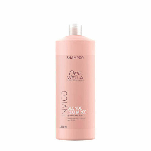 Wella Invigo Blonde Recharge Silver Shampoo 1LTR