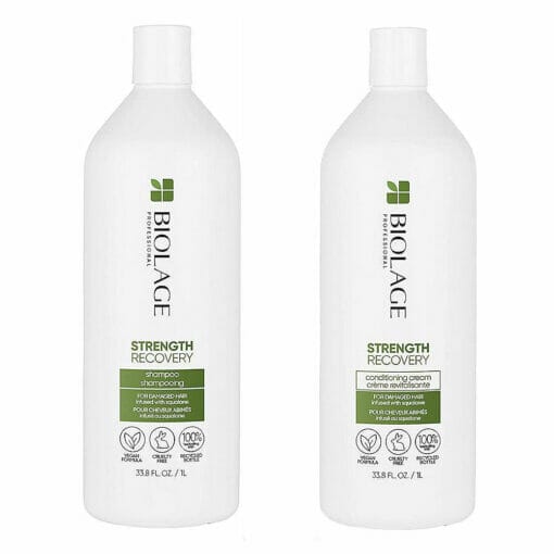 Matrix Biolage Strength Recovery Shampoo and Conditioner 1000ml