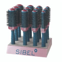 SIBEL Heat Retaining Brush Azurose Display