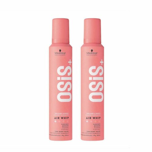 Schwarzkopf Osis+ Air Whip Flexible Mousse 200ml Twin