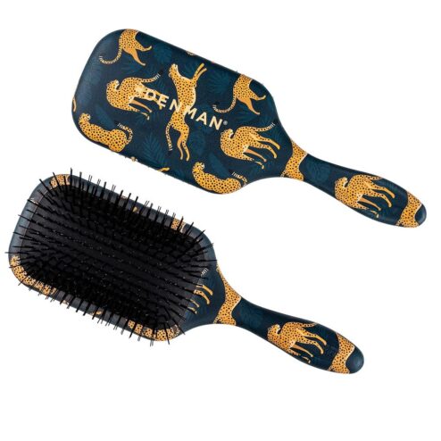 DENMAN Large Leopard Print Brush