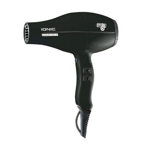 ETi Ionic Compact Viva Black Hairdryer