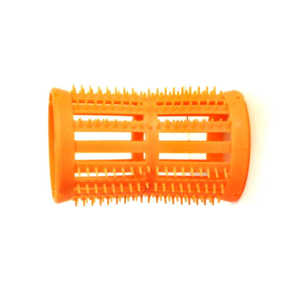 Plastic hair rollers with teeth clearance