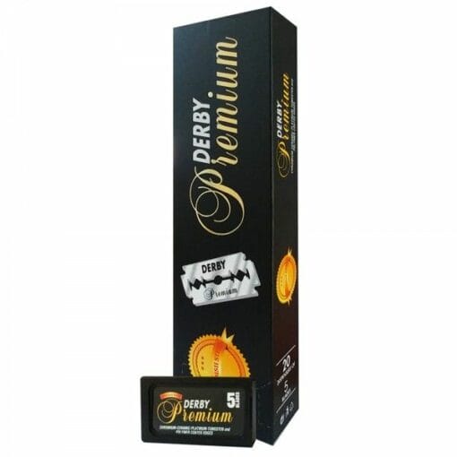 Derby Premium Razor Blades Pillar Pack