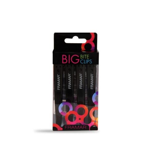 Framar Big Bite Clips Pack 4