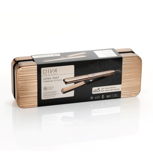 Diva Ultra Fast Titanium Gold Styler