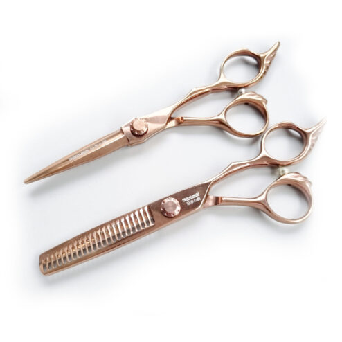 Classic Pro Rose Gold Scissor & Thinner Set