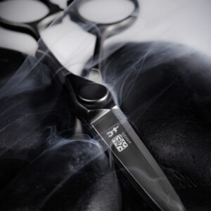 KASHO Millennium Series DLC Black Limited Edition Scissor lifestyle shot