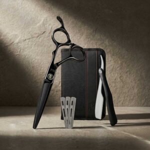 KASHO Sagano Series Black DLC Scissor