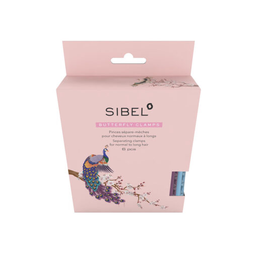 Sibel Butterfly Clamps Blossoms Pack 6
