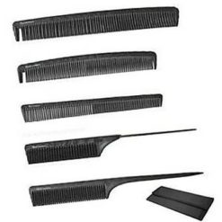 MIRAKI Silicon Graphite Comb Set of 5