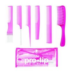 Pro Tip Pink College Comb Kit