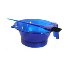 Hair Tools Blue Tinting Bowl & Brush Set