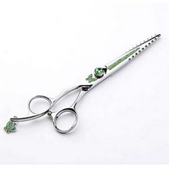 DESIGNDOO Emerald Long Left Handed 6.8 Inch Scissors